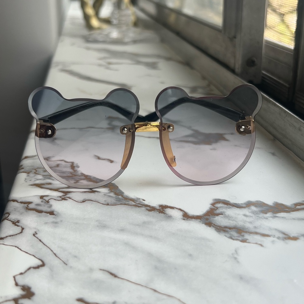 Cute Bear-Shaped Sunglasses